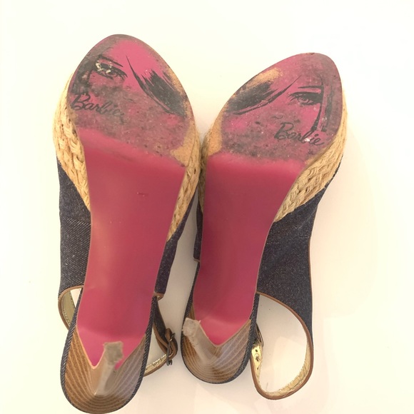 Barbie by Town Shoes 4.5 inch platform heels - Picture 6 of 7